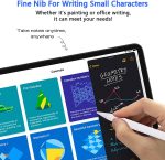 ⁦Vinmooog Stylus Pen for Tablet, Compatible with Samsung/Vivo/Xiaomi/Huawei/Smartphone/Android/iOS, High Sensitivity and Precision Tablet Touch Pen with 2 Replaceable Tips⁩ - الصورة ⁦2⁩