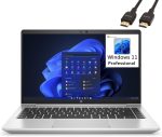 ProBook 640 G8 14" FHD Business Laptop, Intel Quad-Core i5-1135G7 (Beat i7-1065G7), 16GB DDR4 RAM, 1TB PCIe SSD, WiFi 6, Bluetooth 5.2, Fingerprint Reader, Windows 11 Pro, BROAG Extension Cable