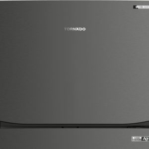 ⁦TORNADO Refrigerator Inverter No Frost 450 Liter Dark Stainless RF-580TV-DST⁩ - الصورة ⁦4⁩