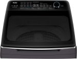 ⁦Haier 11KG Top Loading Fully Automatic, Direct Motion Inverter Motor, Rear Control, Soft Closing Door, Dark Silver, HWM110-B2178S⁩ - الصورة ⁦4⁩