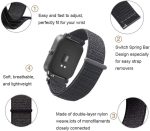 ⁦سوار نايلون كلاسيكي عالمي 22 ملم متوافق مع سامسونج جالاكسي S3 فرونتير، كلاسيك/ جالاكسي 46 ملم/ ساعة هواوي GT2 (46 ملم)/ ساعة هونر ماجيك 2 (46 ملم)/ هواوي GT2e/ GT2 (46 ملم) من اكوتاس⁩ - الصورة ⁦4⁩