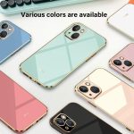 ⁦HONLEN Case for Samsung Galaxy A25 5G (6.5 inches), Soft TPU Silicone Case Electroplating Frame Design - Pink⁩ - الصورة ⁦7⁩