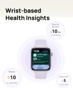 ⁦HUAWEI WATCH FIT 4 Smart Watch, 1.82" Display, 100+ Sports modes, Fitness & Health Tracker, Emotional Wellbeing Assistant, up to 10-Day Battery Life, iOS & Android Compatible, Black⁩ - الصورة ⁦6⁩