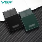 VGR Professional Electric Razor for Men - Ultra Thin Rechargeable (USB Charging) - Reciprocating Blade for Face Smoothing Beard Trimmer - Black - الصورة 7