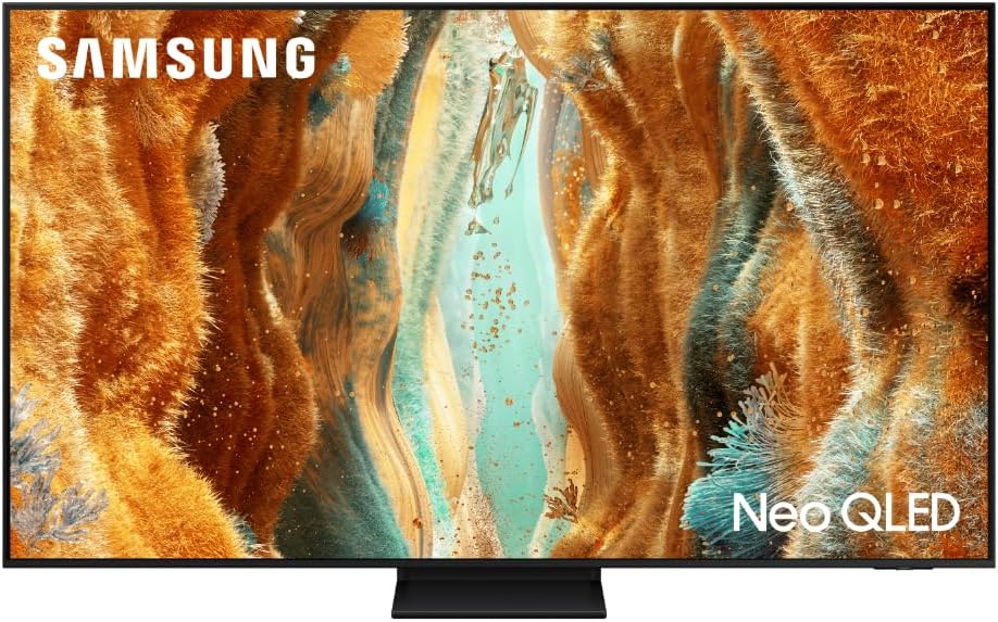 Samsung 55-Inch Neo QLED 4K Smart TV QA55QN70FAUXEG (2025 Model) – Neural Quantum Processor, 100% Color Volume