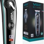 VGR V-075 Limited Edition Professional Hair Trimmer with LED Display, 4 Guide Combs for Men (3,6,9,12 mm, Color- Black) 1 Year Warranty