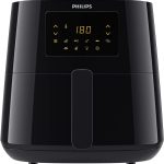 Philips essential air fryer xl 1.2kg, 6.2l capacity, digital screen,black - hd9270/90 - international warranty