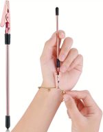 fashion mania 1 Pcs Bracelet Helpers Tool Fastening and Hooking Tools Bracelet Assistance Tool for Jewelry Bracelet Watch Clasps（rose gold）