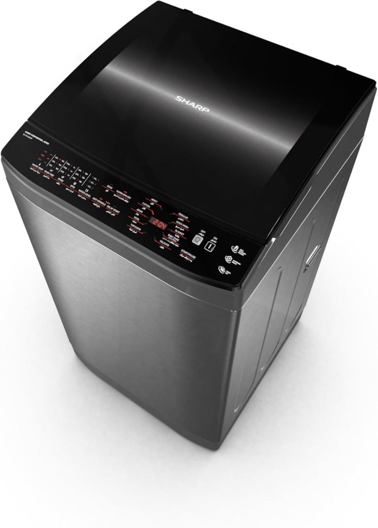 SHARP Washing Machine 13 Kg Pump Dark Silver ES-TN13GDSP