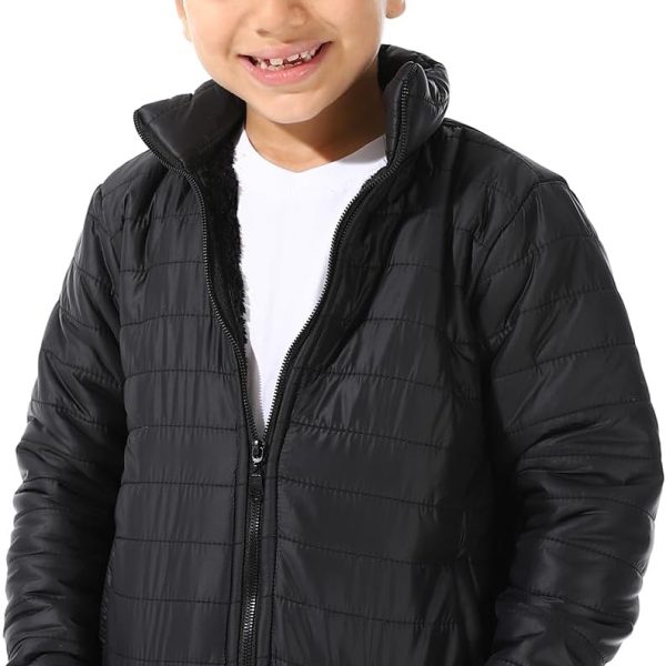 Andora Boys Waterproof Padded With Fur Jacket