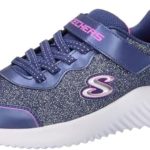 Skechers BOUNDER SLIP-ON SNEAKERS SPORTS shoes for GIRLS NAVY size 30 EU