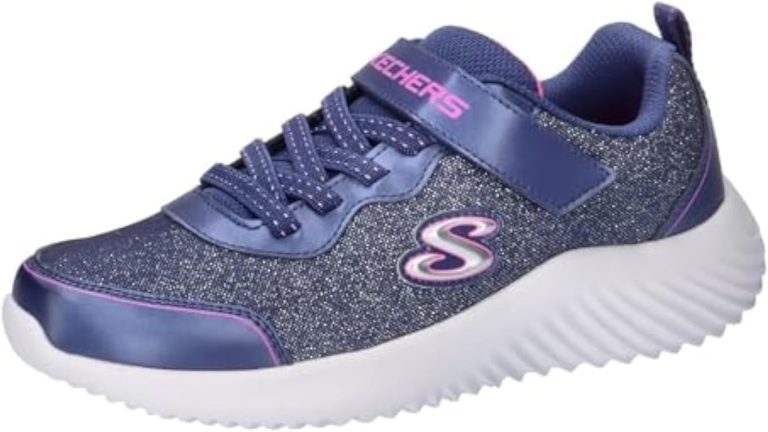 Skechers BOUNDER SLIP-ON SNEAKERS SPORTS shoes for GIRLS NAVY size 30 EU