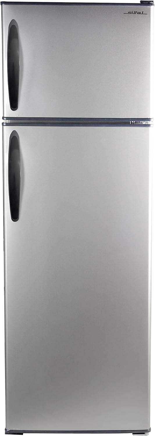 Siltal 11 Feet Refrigirator Defrost - Two Door Silver FB30S