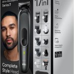 Braun All-In-One Style Kit Series 7 – 17-in-1 Complete Style Head to Toe, Men's Everyday Grooming Kit, Beard Trimming, Manscaping, Hair Trimming, Ears, Nose and More, 100% Effortless – MGK7491