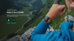 ⁦Oraimo Watch Nova AM (OSW-812) 2.01" AMOLED Full Touch Screen Curved Cover Smartwatch​ with Antibacterial Eartips⁩ - الصورة ⁦8⁩
