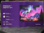 Master Elektron 43" smart (android 14) frameless Metal cover 3years warranty ME-9000 - الصورة 5