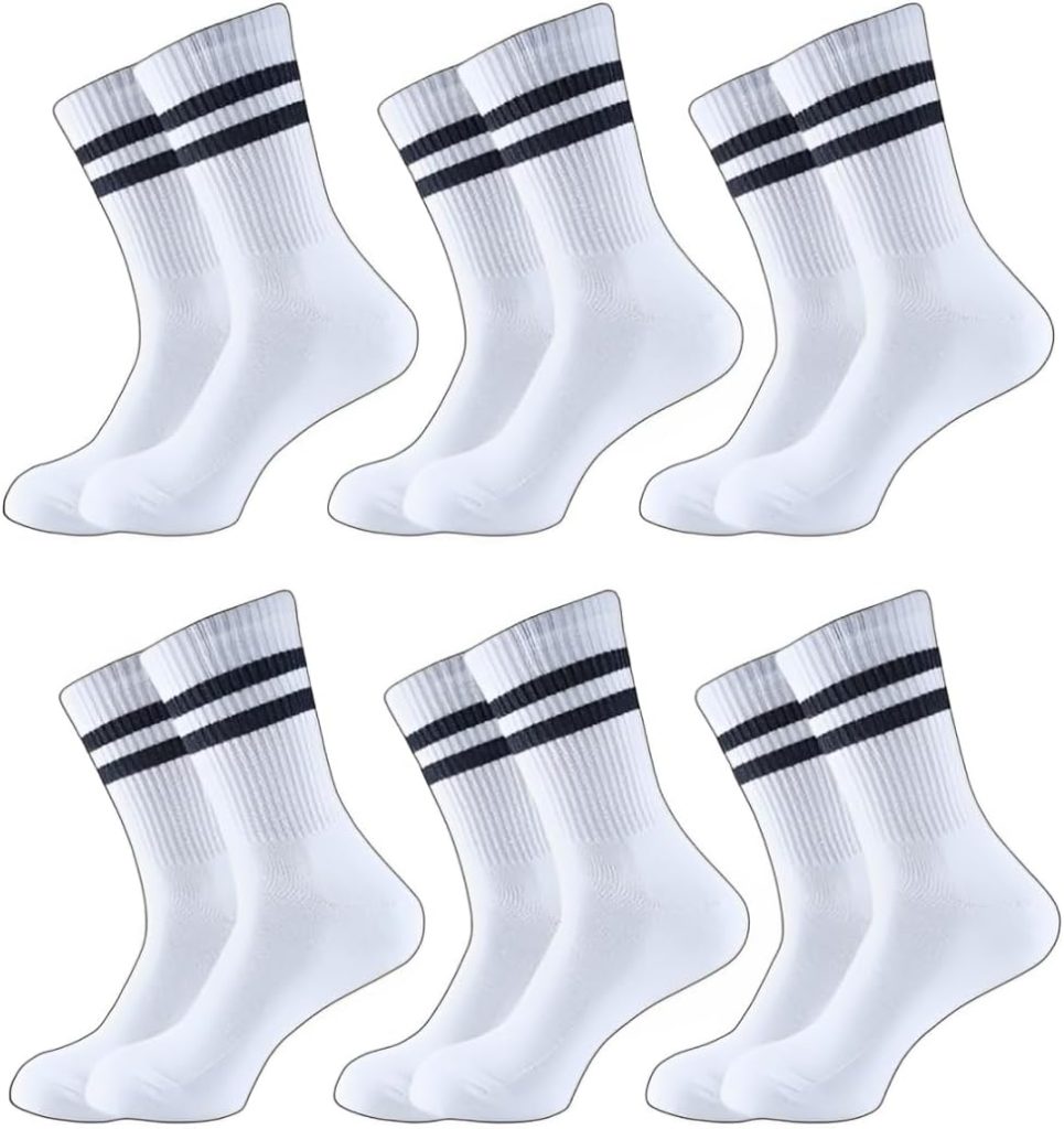 Pack of 6 Pairs Casual Socks for Men Fashion Ankle Socks 6 Pairs (42-46)