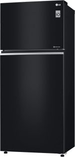 ⁦ثلاجة ال جي بخاصية تشخيص الاعطال من GN C722SGGL 18 قدم مكعب، أسود , عدد 1⁩ - الصورة ⁦3⁩