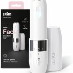 Braun Face Mini hair Remover FS1000 with Smartlight, White