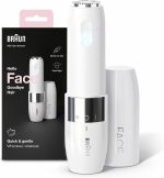 Braun Face Mini hair Remover FS1000 with Smartlight, White