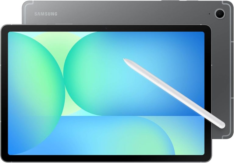 Samsung Galaxy Tab S10 FE 5G 10.9”128 GB,Android Tablet,(AT&T Network),IP68 Water & Dust-Resistant,Long Battery Life,Powerful Processor,S Pen, 13MP Camera,Lightweight Design,US Version, 2025,Gray