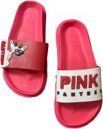 شبشب حريمى طبى احمر بنعل مرن مريح - شبشب خروج ومنزل - شبشب شاطئ Slipper Red Wide For Women & Girls , Non Slip & Soft Outdoor , indoor & Beach - Medical & Comfy Leather