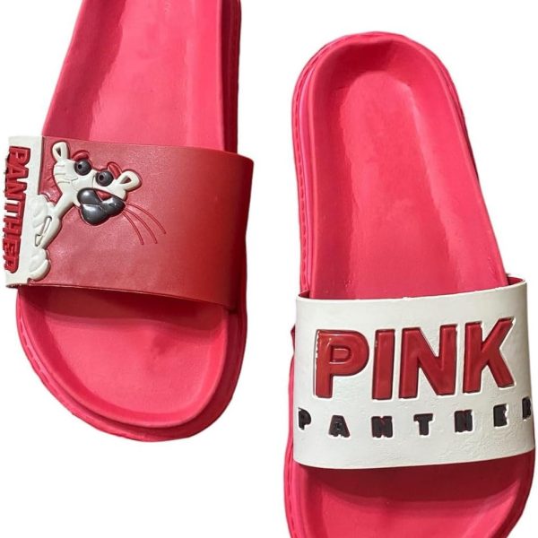 شبشب حريمى طبى احمر بنعل مرن مريح - شبشب خروج ومنزل - شبشب شاطئ Slipper Red Wide For Women & Girls , Non Slip & Soft Outdoor , indoor & Beach - Medical & Comfy Leather