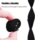 ⁦سوار نايلون كلاسيكي عالمي 22 ملم متوافق مع سامسونج جالاكسي S3 فرونتير، كلاسيك/ جالاكسي 46 ملم/ ساعة هواوي GT2 (46 ملم)/ ساعة هونر ماجيك 2 (46 ملم)/ هواوي GT2e/ GT2 (46 ملم) من اكوتاس⁩ - الصورة ⁦3⁩