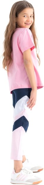 ASTK Girls Color Block printed Pants - الصورة 2