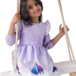 ⁦Kids Tiwn Girls Fall Christmas Dress - Fashion Comfortable Design for Girls 3 Months to 3 Years⁩ - الصورة ⁦2⁩