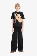 ⁦DeFacto Boys Casual New Regular Fit Crew Neck Short Sleeve Knitted Short Sleeve T-Shirt Short Sleeve T-Shirt⁩ - الصورة ⁦2⁩