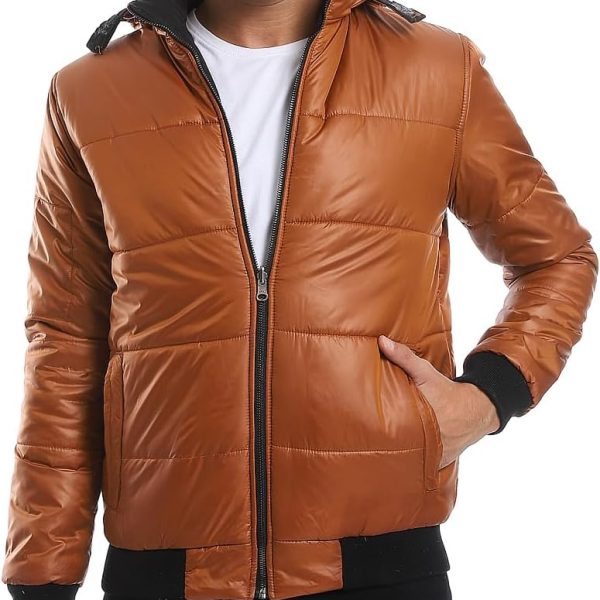 Andora Mens Double Face Waterproof Bomber Jacket