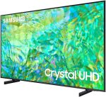 ⁦Samsung 50 Inch TV Crystal Processor 4K LED with Built-in Receiver - Black - UA50CU8000UXEG [2023 Model]⁩ - الصورة ⁦3⁩
