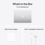 ⁦Apple 2025 MacBook Air 13-inch Laptop with M4 chip: Built for Apple Intelligence, 13.6-inch Liquid Retina Display, 16GB Unified Memory, 256GB SSD Storage, 12MP Center Stage Camera, Touch ID; Silver⁩ - الصورة ⁦7⁩