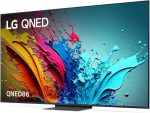 ⁦LG 65 Inch Qned Qned86 4K Smart Tv Ai Magic Remote Hdr10 Webos24 2024 65Qned86T6A.Amve Black⁩ - الصورة ⁦3⁩