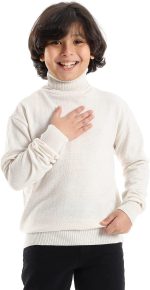 ⁦CAESAR Boys BOYS Wool Pullover With High Neck Pullover⁩ - الصورة ⁦3⁩