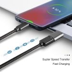 ⁦USB C to USB Adapter, Type C Thunderbolt 4 OTG Converter, USB-C Male to USB 3.0 Female Adapter (3-Pack) for Apple MacBook Pro, MacBook, iPad, Galaxy S20-S23 and More (Black/Grey/Silver)⁩ - الصورة ⁦3⁩