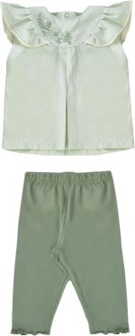 جونيور طقم بيجامة للبنات الصغيرات (تيشرت وبنطلون مطبوع) روب حمام