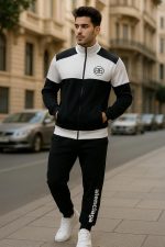 ⁦Miza Men's 2 Piece Sport Set (Zipper Jacket + Pants) – Fashion Style – Multiple Colors Available in Youth and Men⁩ - الصورة ⁦5⁩