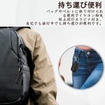 ⁦KM TECHNOLOGY KzaMiza Compatible with Anker Soundcore R50i NC/Anker P30i Case Cover, Soft Silicone Shockproof Protective Case Wireless Earbuds with Carabiner, Front LED Visible - Black⁩ - الصورة ⁦2⁩