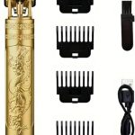 Professional Hair & Beard Trimmer - Perfect for a Neat, Precise Look Every Time - Define Length with Extra Pharaonic Accessories