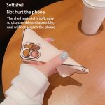 ⁦HONLEN Case for Samsung Galaxy A25 5G (6.5 inches), Soft TPU Silicone Case Electroplating Frame Design - Pink⁩ - الصورة ⁦5⁩