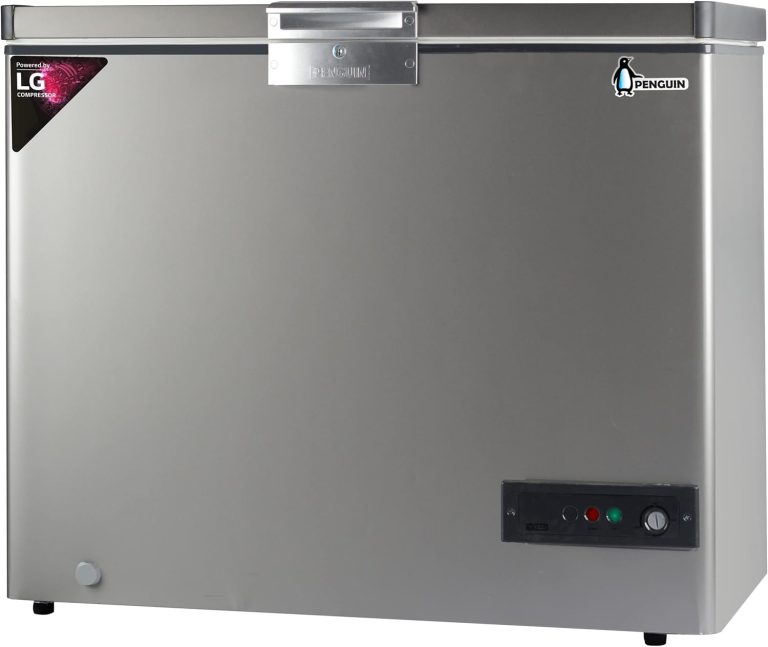 Penguin Stainless Steel Chest Freezer LG compressor Silver, 303 L, ES341L