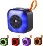 Sub Bluetooth Speaker With Phone Holder – Portable Wireless Subwoofer RGB LED with AUX Input and Rechargeable Battery for Smartphones, TV,Tablets, and Computers (Multicolor)
