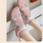 ⁦Women's Casual Ankle Socks Comfort Foot Socks 5 Pairs + 1 Gift Set, 6 Pairs Full, Size (34-42)⁩ - الصورة ⁦2⁩