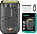 v-375 Men's Shaver Smoothing Chin Trimmer Rechargeable Pop-up Blade USB Charging Cable Wet and Dry