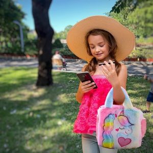 ⁦ADISA Unicorn Toddler Bag Princess Cute Crossbody Handbags Gift for Girls⁩ - الصورة ⁦6⁩