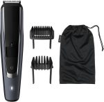 ⁦Philips Beard & Stubble Trimmer/Hair Clipper for Men, Series 5000, 40 Length Settings, Self-Sharpening Metal Blades, UK 3-Pin Plug - BT5502/13⁩ - الصورة ⁦2⁩
