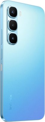 ⁦Infinix HOT 60 Pro Smartphone – 6.78″ FHD+ 120Hz Display • 8GB RAM + 256GB Storage • 50MP Camera • 5160mAh Battery • Sapphire Blue• With Charger⁩ - الصورة ⁦2⁩