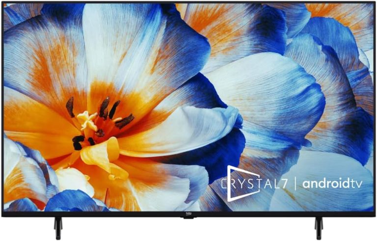 Beko 50 Inch Crystal 4K UHD Smart Android TV, Black - B50M D 790 B